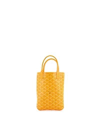 Pre-Owned Goyard Mini Poitiers Tote Coated Canvas
