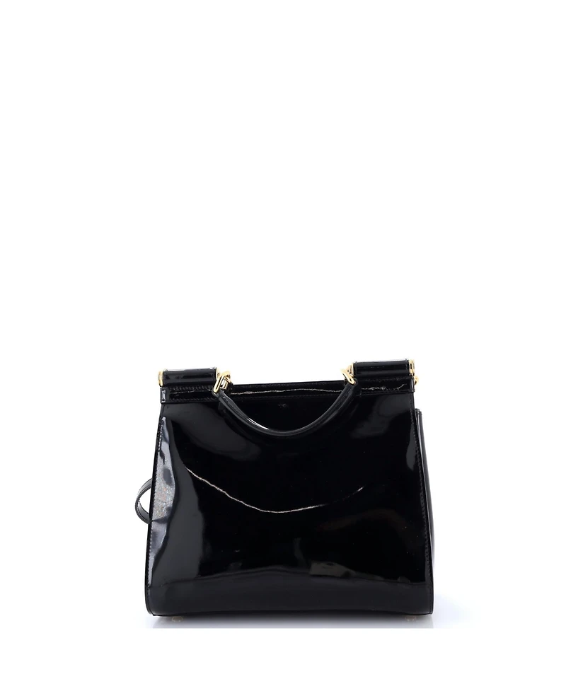 Pre-Owned Dolce & Gabbana Medium Miss Sicily Bag Patent