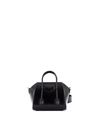 Pre-Owned Givenchy Mini Antigona Lock Bag Leather