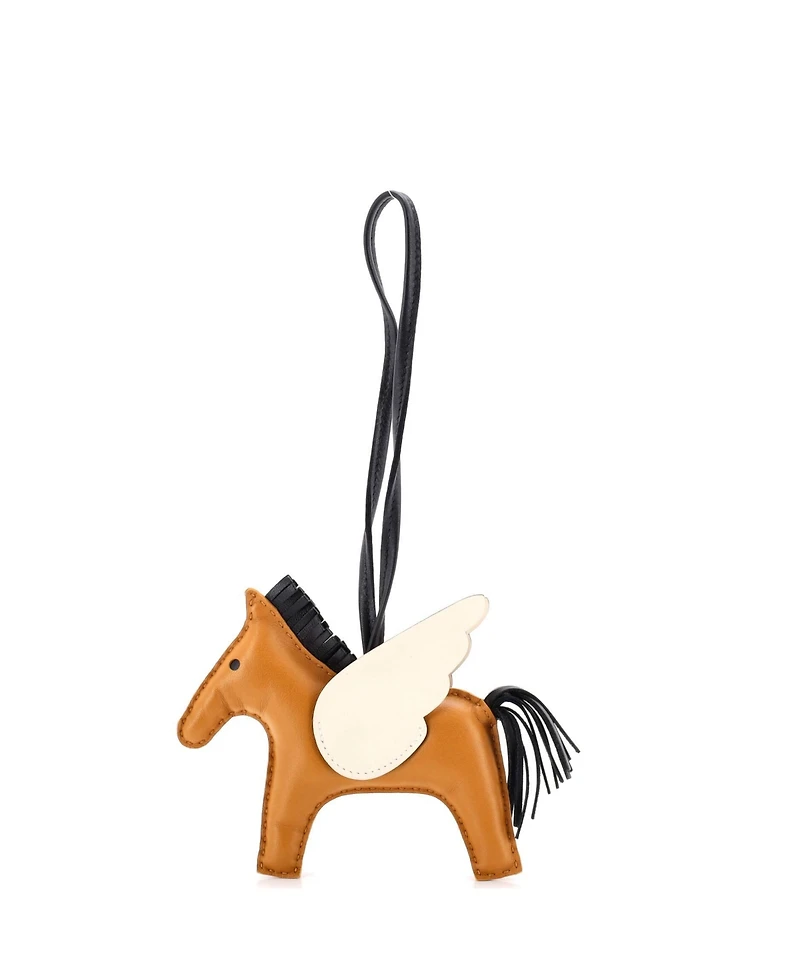 Pre-Owned HERMES Pm Pegase Rodeo Bag Charm Leather