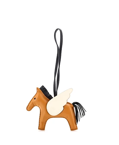 Pre-Owned HERMES Pm Pegase Rodeo Bag Charm Leather