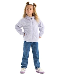 The North Face Boys' and Girls' 2T-7 Osito Reversible Full-Zip Hooded Fleece Jacket