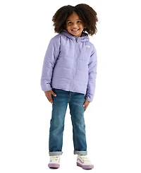 The North Face Girls' 2T-7 Reversible Shasta Full-Zip Hooded Jacket