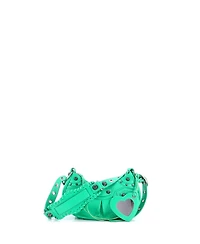 Pre-Owned Balenciaga Le Cagole Giant Studs Shoulder Bag Leather