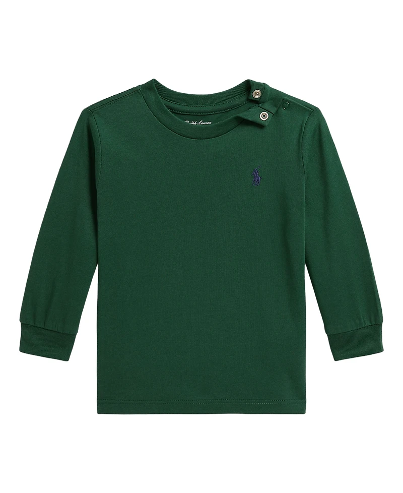 Polo Ralph Lauren Baby Boys' Cotton Jersey Long-Sleeve T-Shirts
