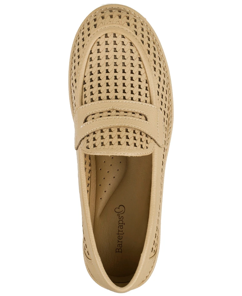 Baretraps Women's Calli Woven Slip-On Loafers