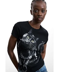 Desigual Women's Printed T-shirt 100% cotton