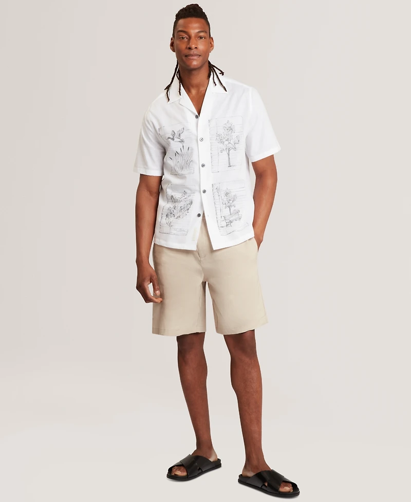 Ted Baker Men's Gallagr Regular-Fit Box Print Shirt