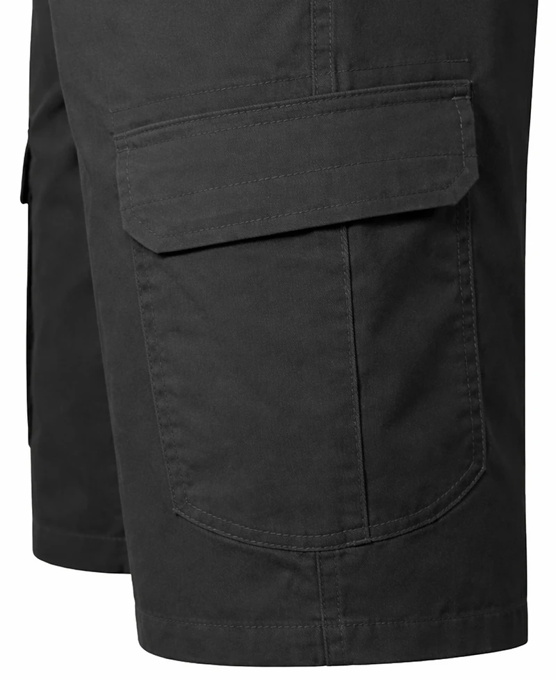 Blu Rock Men's Cotton Flex Stretch Cargo Shorts