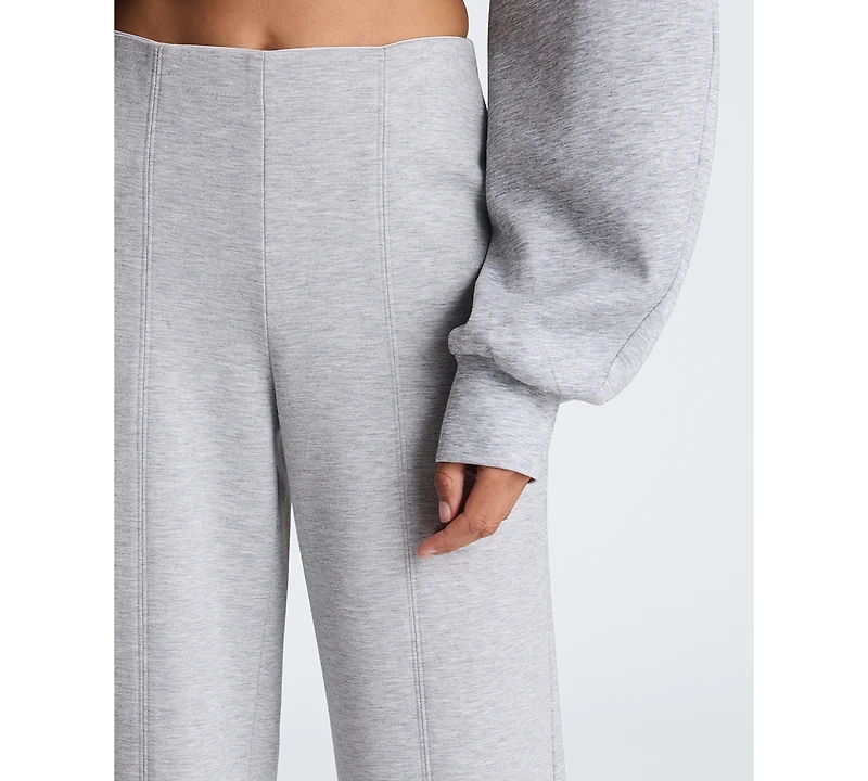 Kenneth Cole Women's High-Rise Hollywood-Waist Wide-Leg Pants