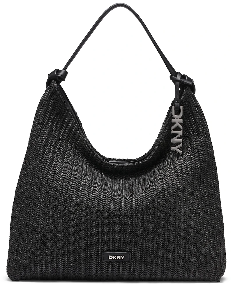 Dkny Paula Polyurethane Large Hobo Handbag