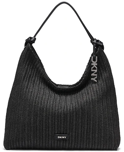 Dkny Paula Polyurethane Large Hobo Handbag