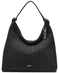 Dkny Paula Polyurethane Large Hobo Handbag