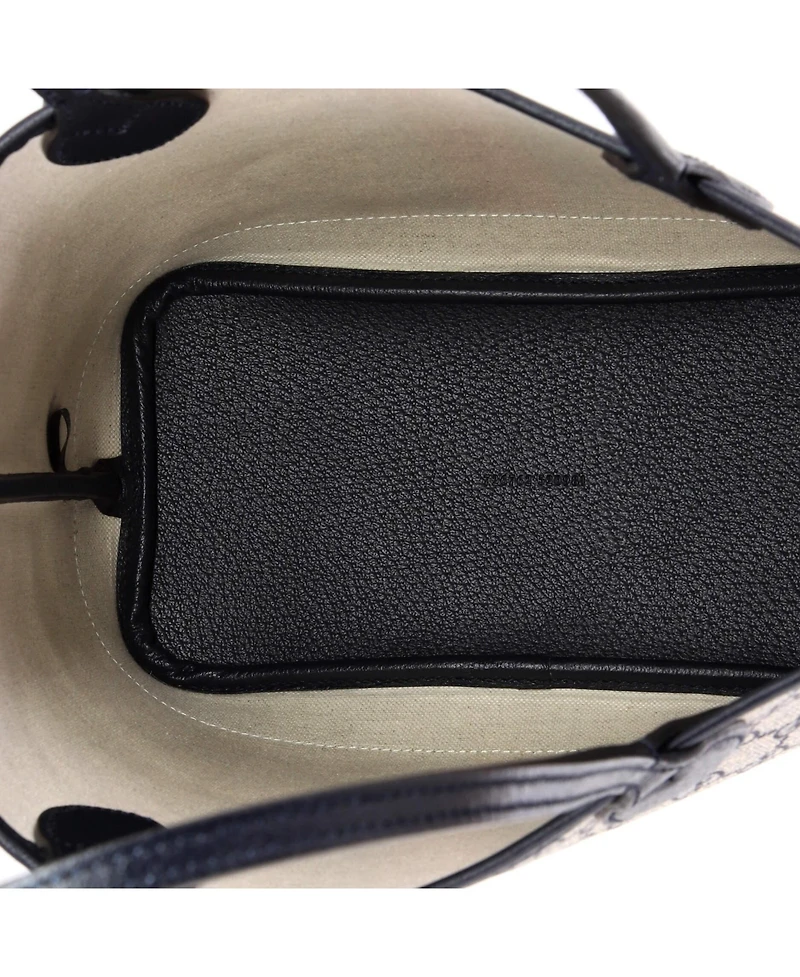 Pre-Owned Gucci Small Ophidia Open Shopping Tote Gg Coated Canvas
