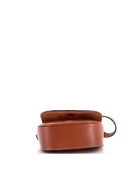 Pre-Owned Celine Cuir Triomphe Folco Bag Leather