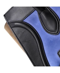 Pre-Owned Celine Mini Tricolor Luggage Bag Leather