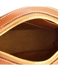 Pre-Owned Celine Round Purse on Strap Triomphe Coated Canvas