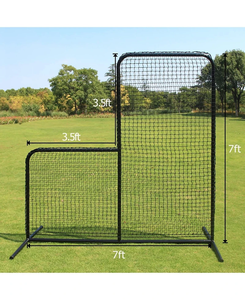 Aoligeijs Baseball Pitching Safety Screen for Training