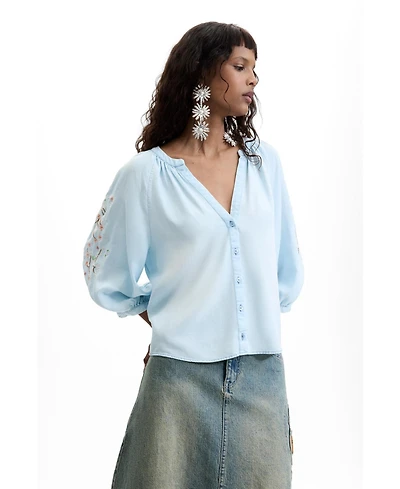 Desigual Women's Long Sleeve Blouse