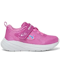 Skechers Toddler Girls Wave 92 Fastening Strap Lifestyle Sneakers from Finish Line