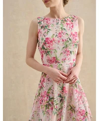 Hobbs London Carly Fit Flare Midi Dress