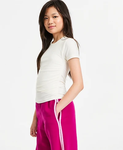 Epic Threads Girls' Xs-xl Short-Sleeve Side-Cinch Top, Macy's Exclusive