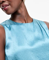 I.n.c. International Concepts Women's Sleeveless Satin Blouse, Macy's Exclusive