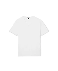 Reiss Men's Baron Airwater Cotton V Neck T-Shirt