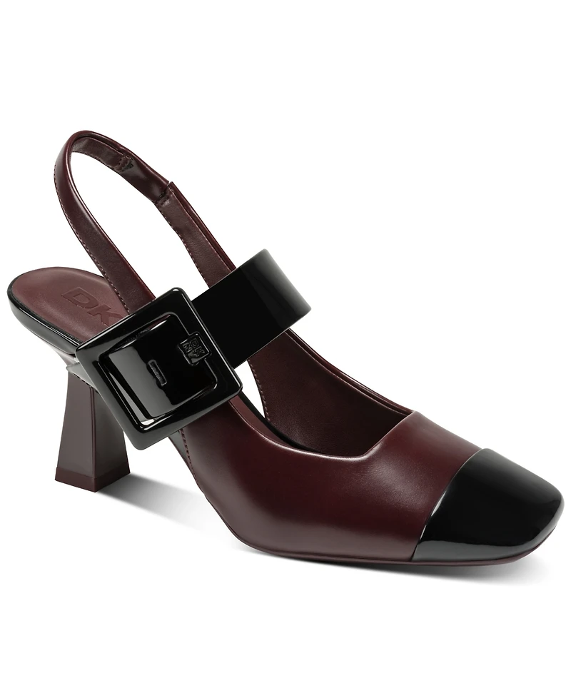 Dkny Women's Axle Slingback Buckle Pumps
