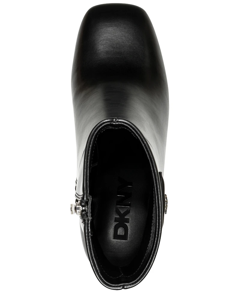 Dkny Women's Kendra Block Heel Dress Booties