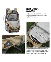 Mountaintop 40 Liter Hiking Backpack Lightweight Travel Backpack for Men Women Outdoor Backpacking Camping