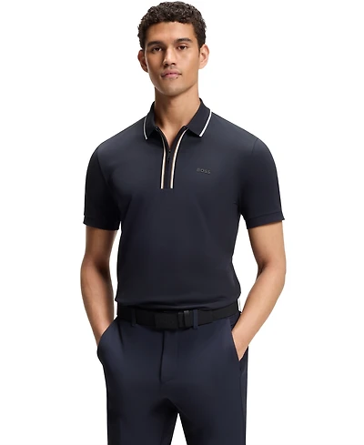 Boss by Hugo Men's Stretch Cotton Slim-Fit Polo Shirt