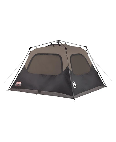 Coleman Instant Camping Tent, Large Durable Shelter with Poles and Carry Bag