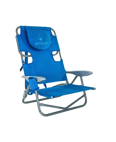 Ostrich On-Your-Back Outdoor Reclining Beach Lounge Pool Camping Chair