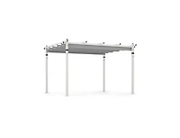 Boyel Living Outdoor Pergola with Retractable Canopy and Aluminum Frame