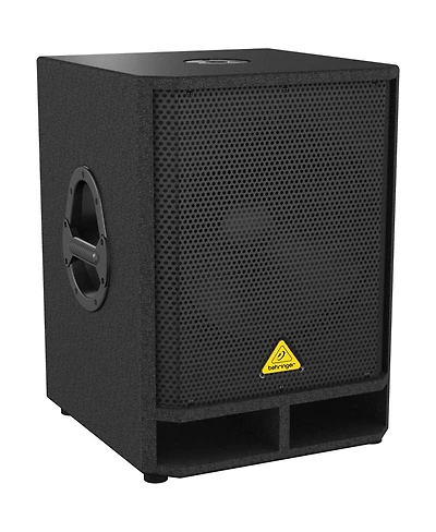 Behringer Eurolive VQ1500D High-Performance Active 500-Watt Pa Subwoofer with Built-in Stereo Crossover, 65Hz-150Hz Frequency Response