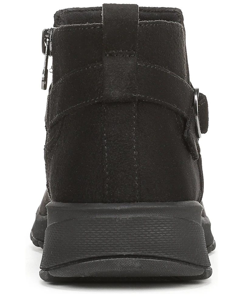 LifeStride Women's Guilder Zip Round Toe Short Boots