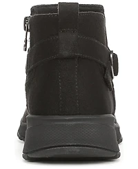 LifeStride Women's Guilder Zip Round Toe Short Boots