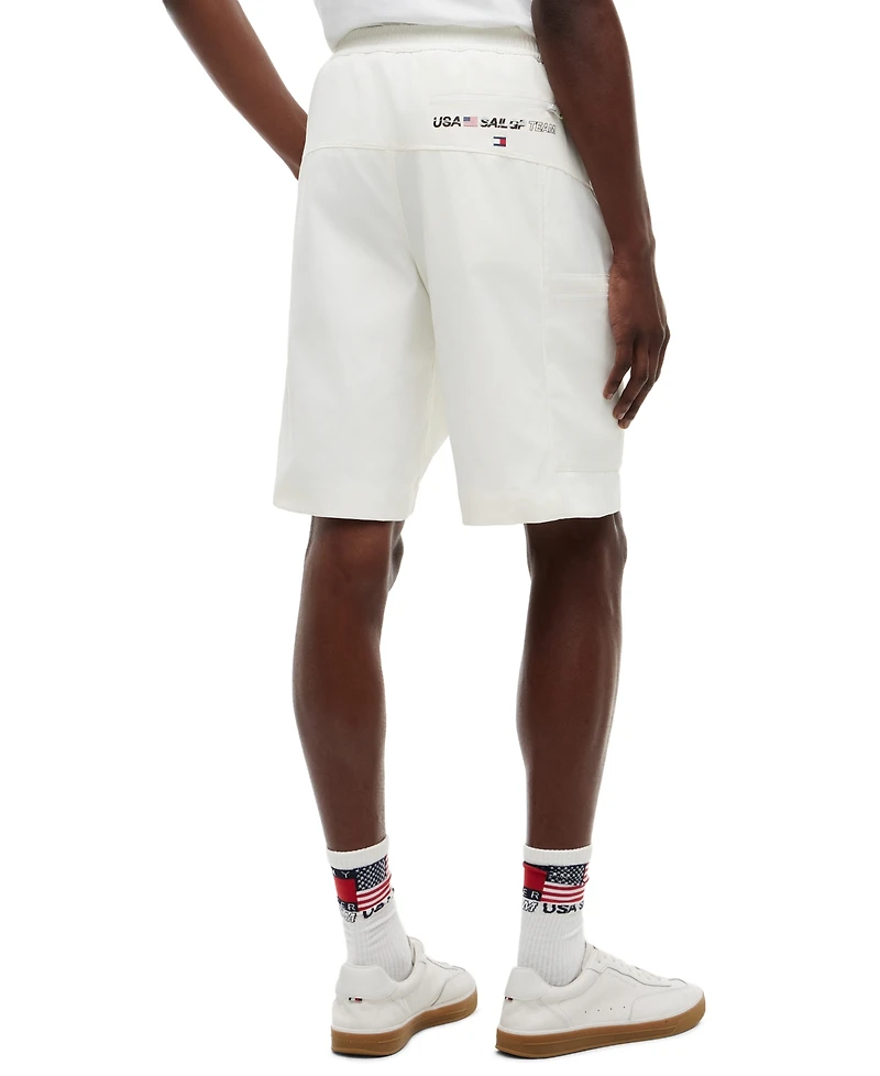Tommy Hilfiger Men's Cargo Stretch Regular-Fit Shorts