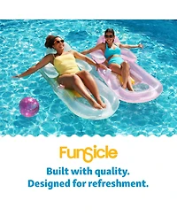 Funsicle 7' x 5' Above Ground Activity Lap Swimming Pool for Family and Kids