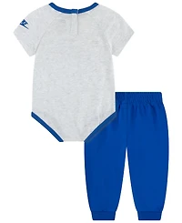 Nike Baby Boys' Short-Sleeve Bodysuit and Pants, 2-Piece Set