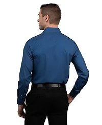 Ben Sherman Men's Round Cuff Dress Shirt