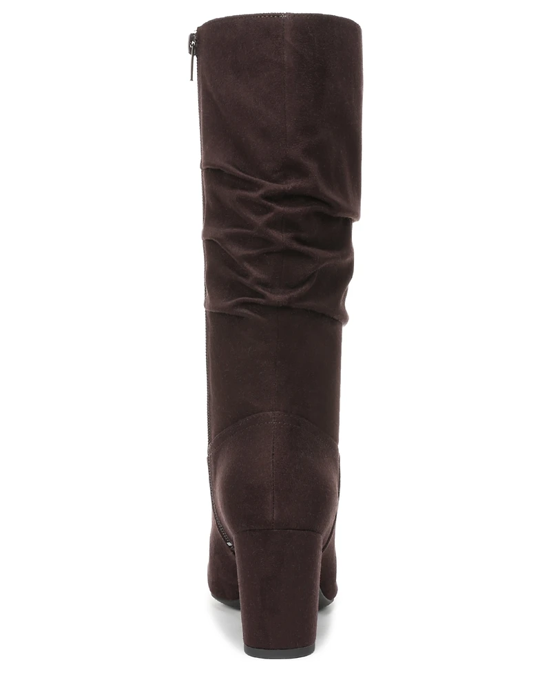 LifeStride Women's Renee Wide Calf Zipper Tall Boots