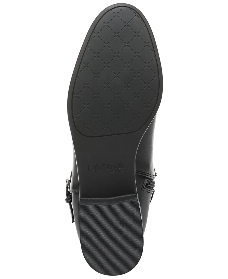 LifeStride Women's Scout Riding Tall Round Toe Boots