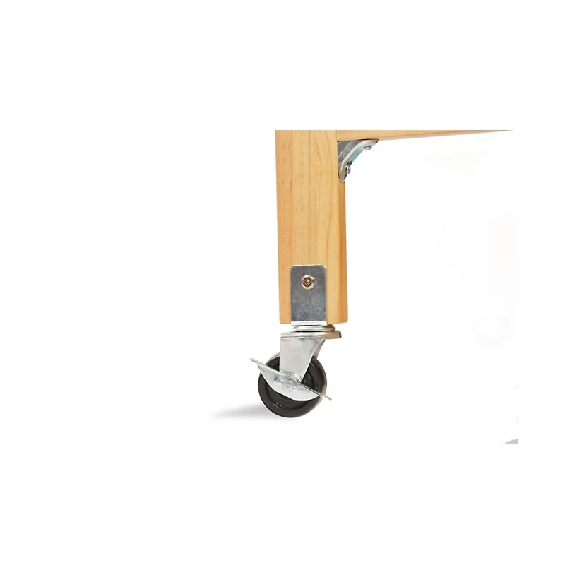 L.a. Baby Mini/Portable Non-folding Wooden Window Crib