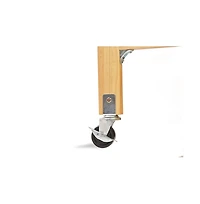 L.a. Baby Mini/Portable Non-folding Wooden Window Crib