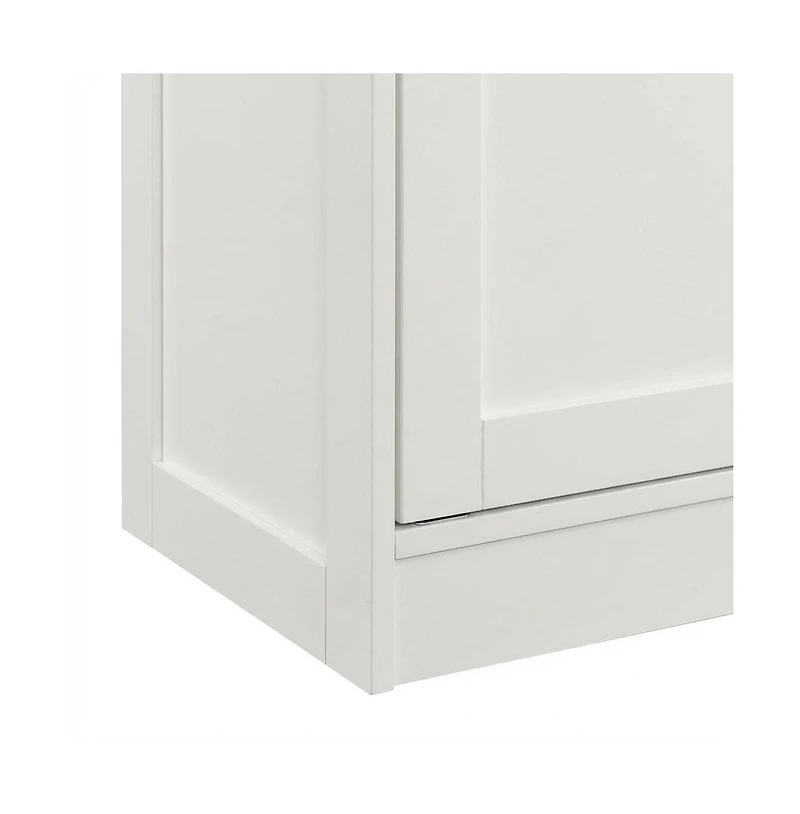 Starlight Canyon Home Gray Finish Storage Cabinet - Spacious Rectangular Design, Durable Construction
