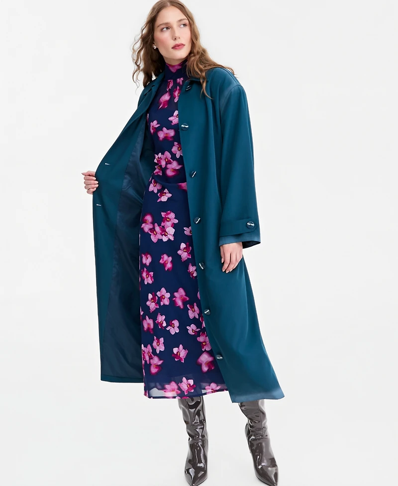 Jonathan Cohen X Macy's Women's Ombre-Effect Long Trench Coat, Exclusive
