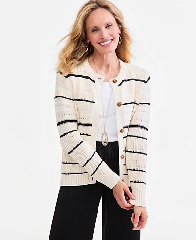 Style & Co Women's Button-Front Cardigan Sweater, Macy's Exclusive
