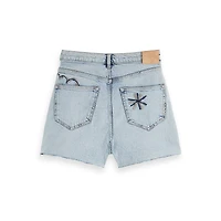 Scotch & Soda Women's The Ray Cut Off Denim Short